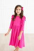 hot-pink-ruffle-twirl-dress Mila & Rose - Sophia's Style-4